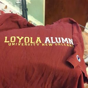 COPY - EUC ♥️ LOYOLA UNIVERSITY ⚜️NOLA⚜️ ALUMNI tee (ss)👕XL 🐺🐾 Geaux Wolfpack